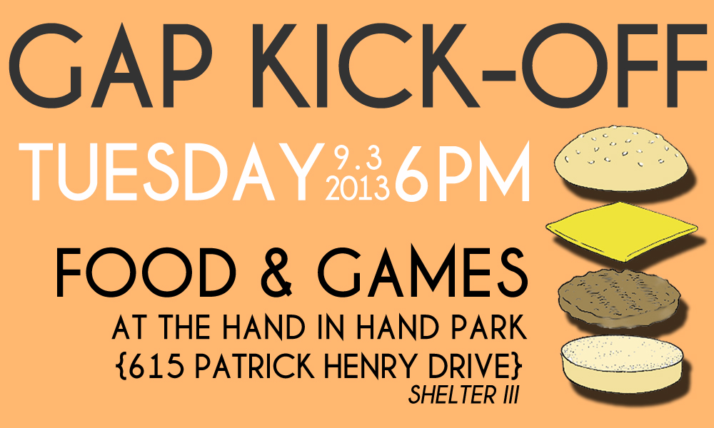 GAP Kickoff (Grads & Professionals) – Sept. 3