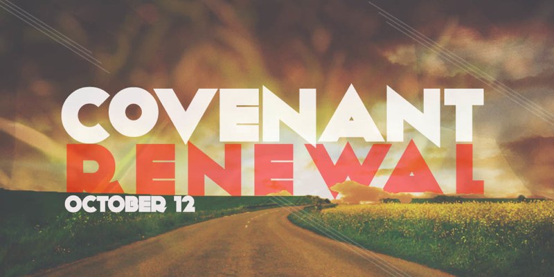 Covenant Renewal 2014