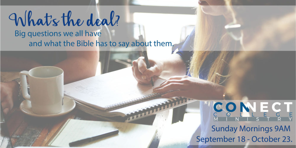 College Sunday School: Sin