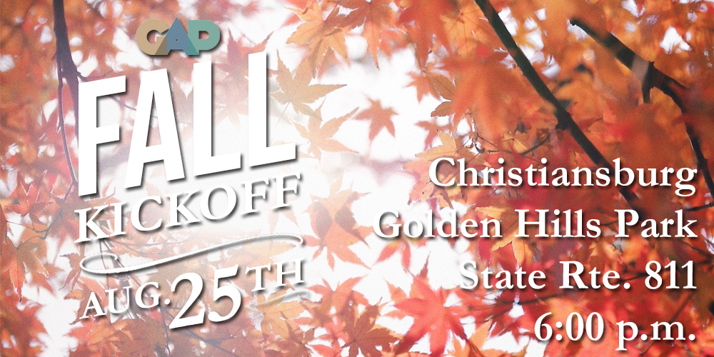 GAP Fall Kickoff