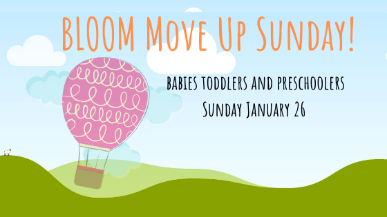 Children’s Move Up Sunday!