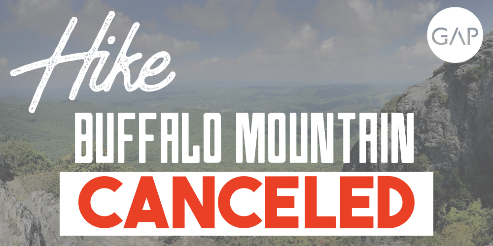GAP Hike – CANCELED