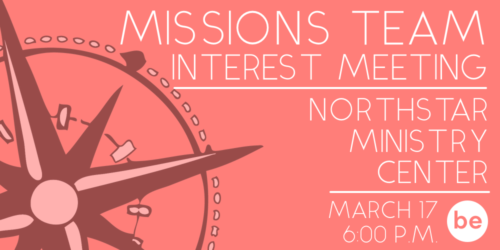 Missions Team Interest Meeting