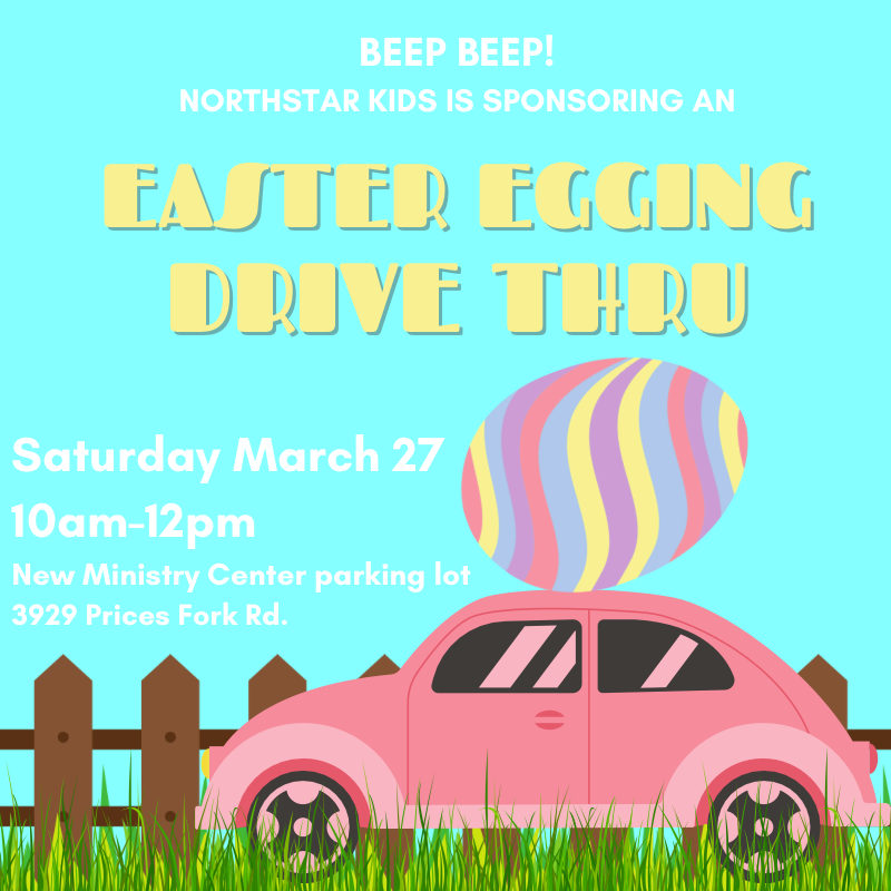Easter Egging Drive-Thru