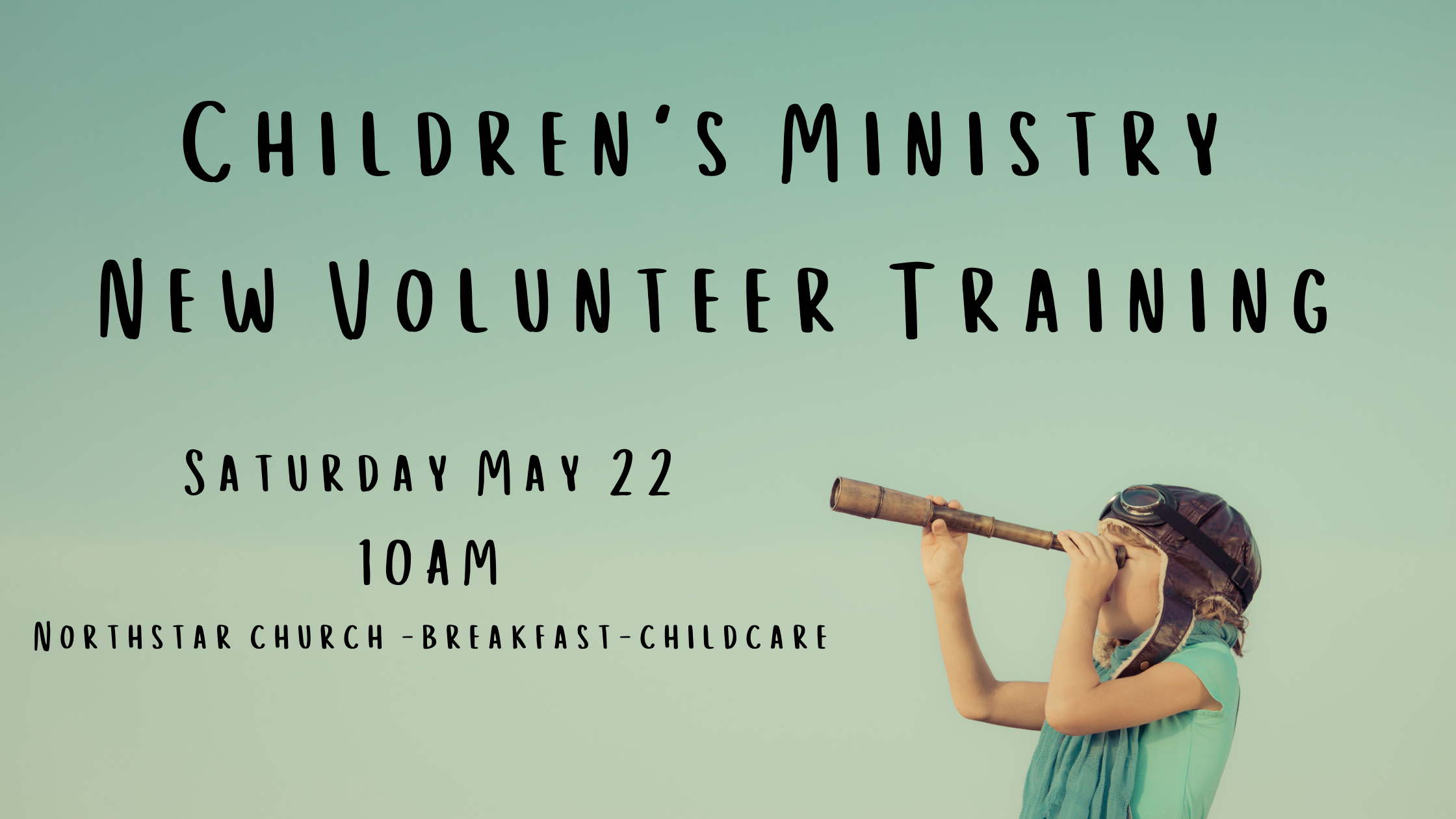 Children’s Ministry New Volunteer Training